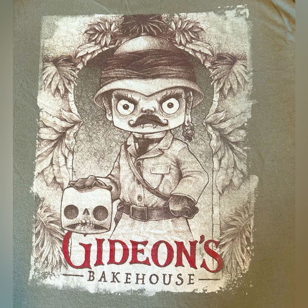 Gideon’s Bakehouse Dr. Tobias Brimstone T-shirt